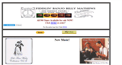 Desktop Screenshot of banjobilly.net