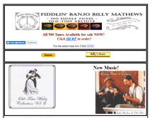Tablet Screenshot of banjobilly.net